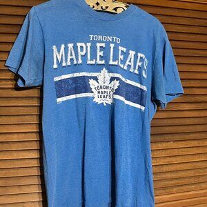 Toronto Maple Leafs NHL T-Shirt Men’s Small Blue Short Sleeve Hockey Tee